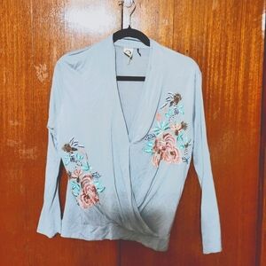 Akemi + Kin Floral Top